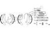VW 867698520 Brake Shoe Set
